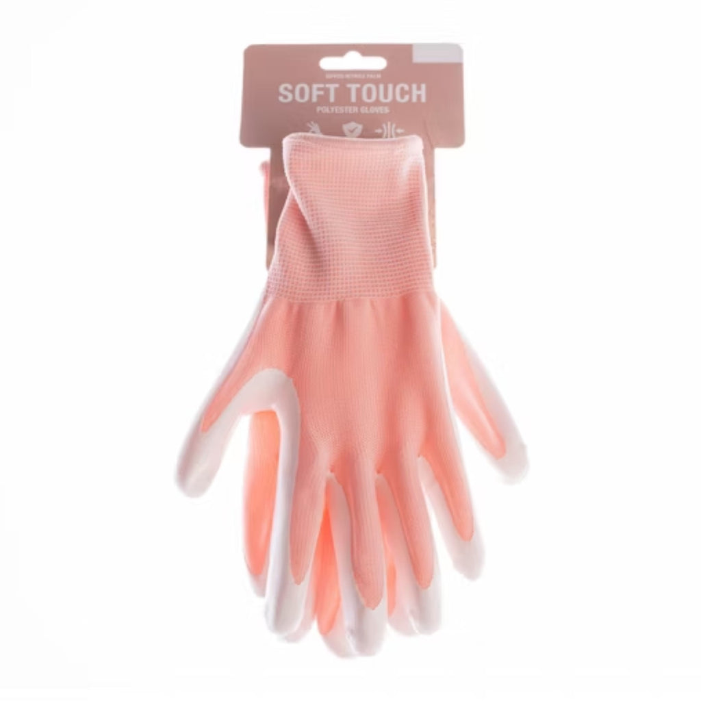 Gloves Soft T Red Pastel Sm