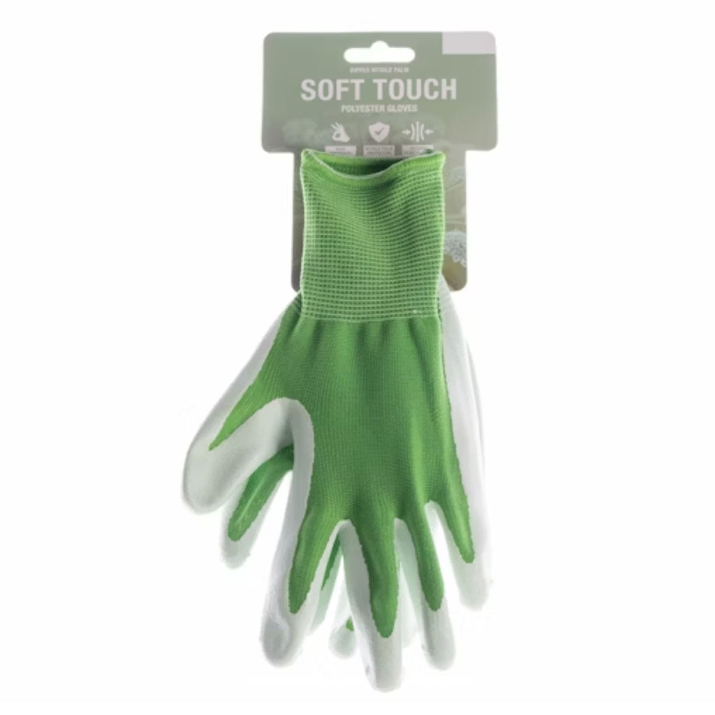 Gloves Soft T Green Pastel Sm