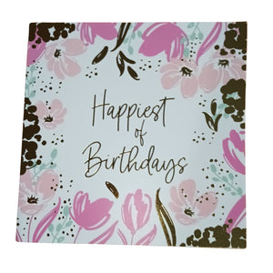 Card Happiest Of Birthdays 