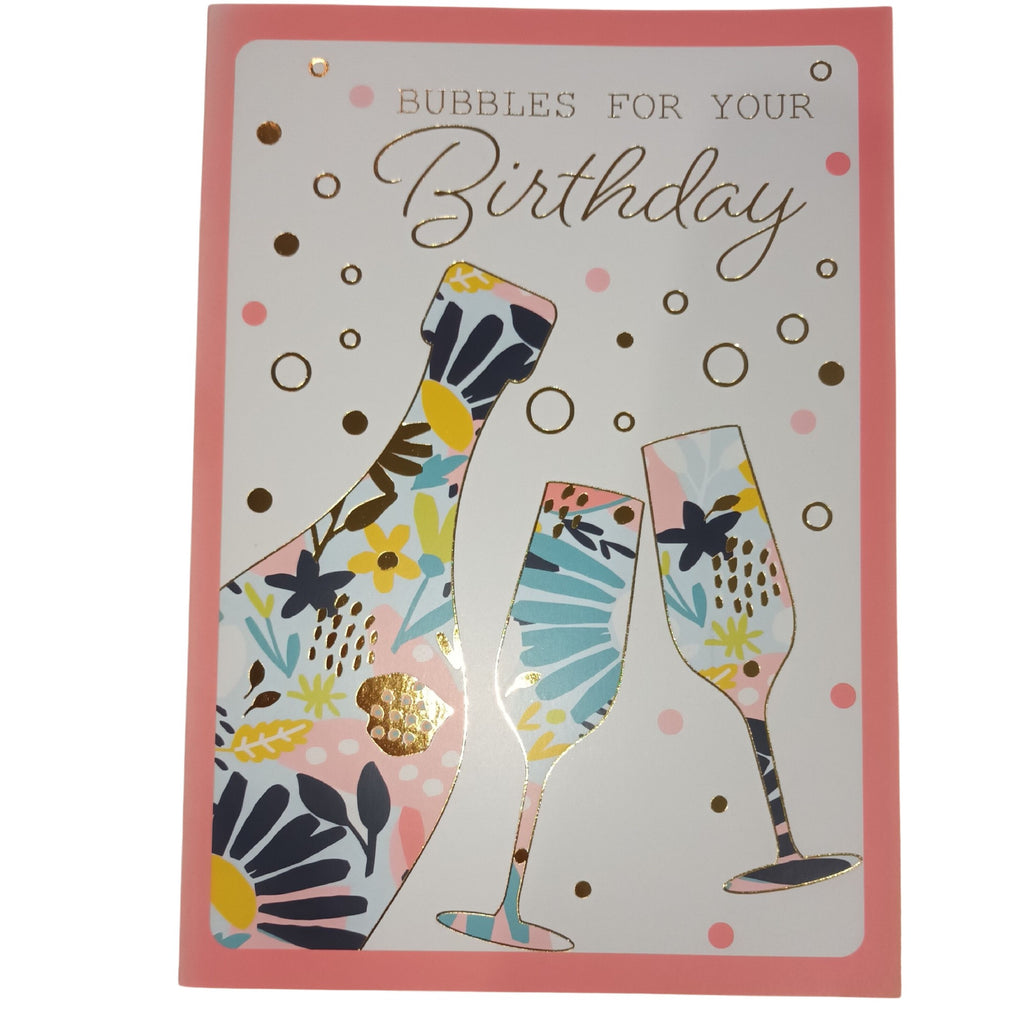 Card Bubbles For Your Birthday 