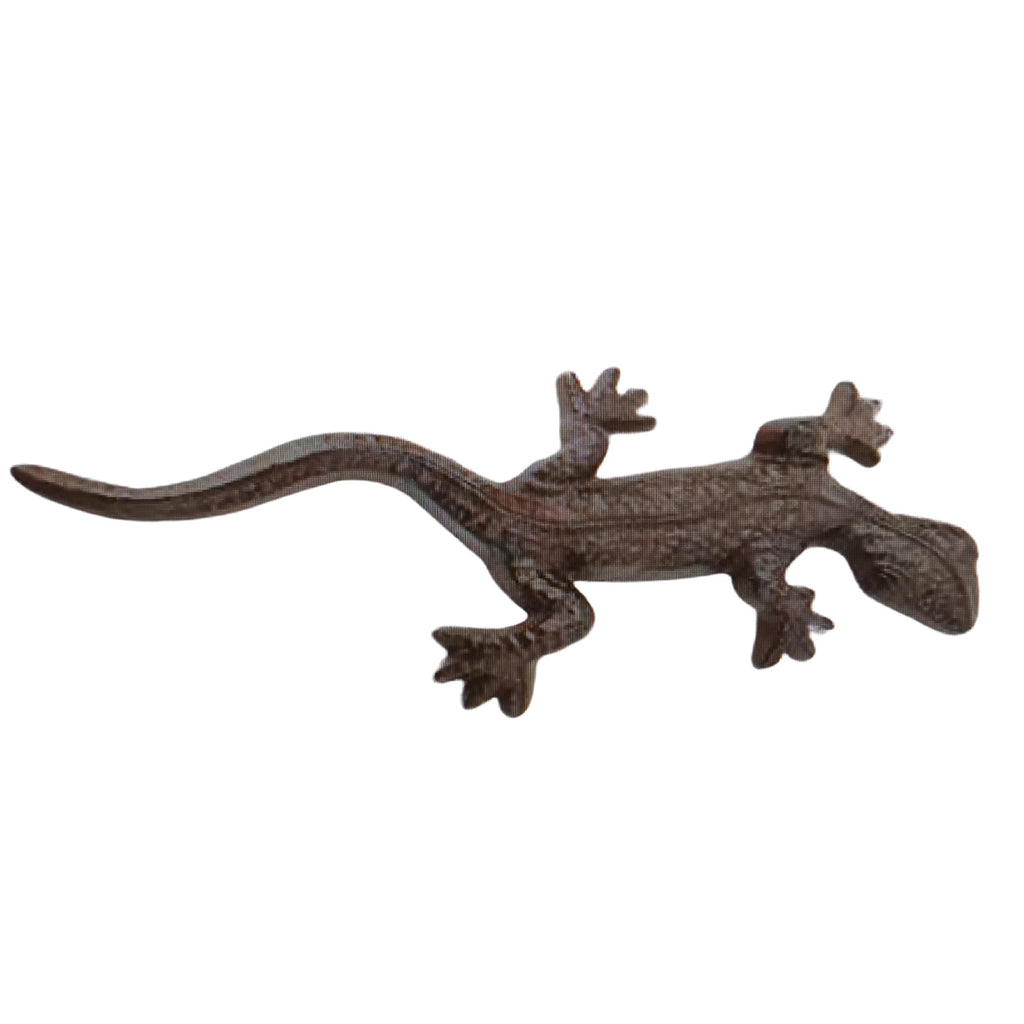 Cast Iron Gecko For Wall