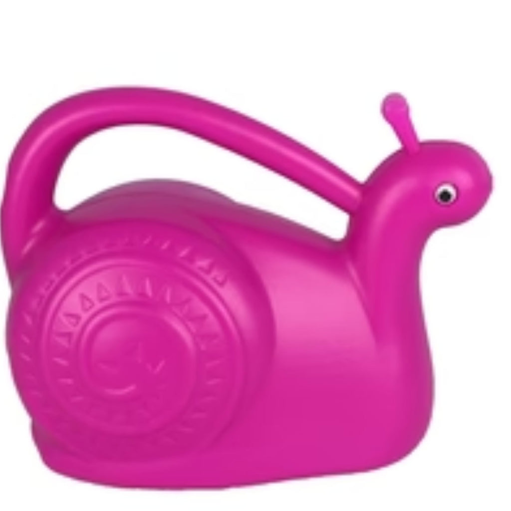 Watering Can Snail Pink