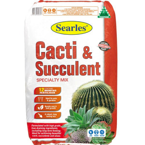 Cacti And Succulent Mix 25l Searles