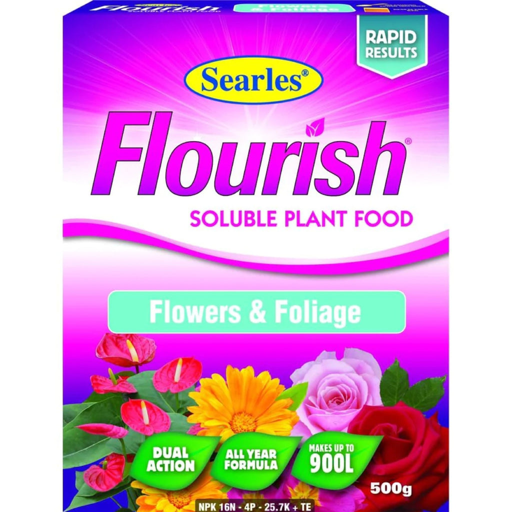 Searles Flourish Flowers And Fruit