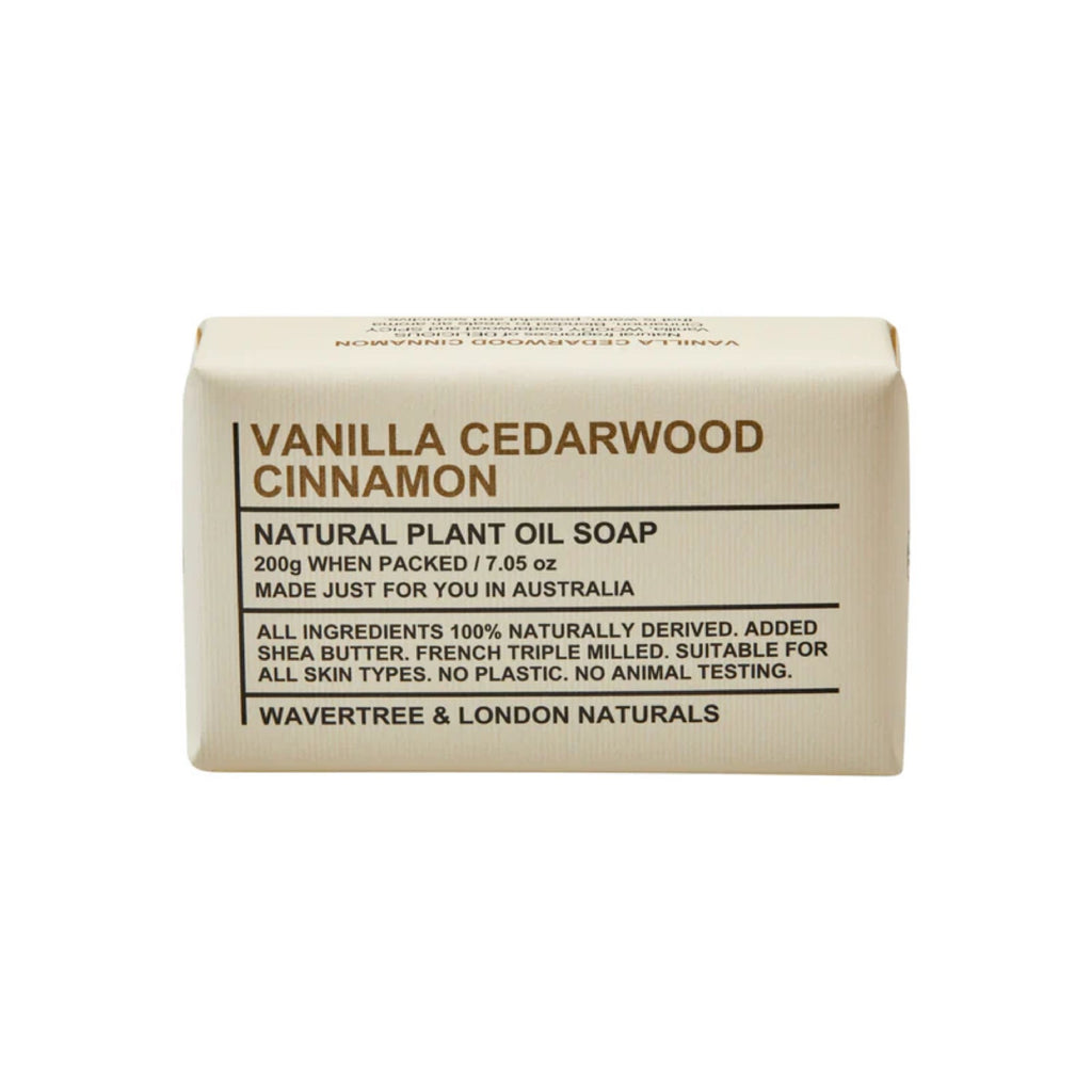 Vanilla /cedar/cinnamon Soap